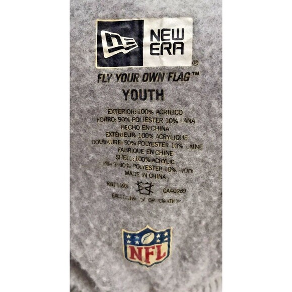 Indianapolis Colts New Era NFL Football Team Logo Beanie Sports Pom Winter Hat - Picture 10 of 10